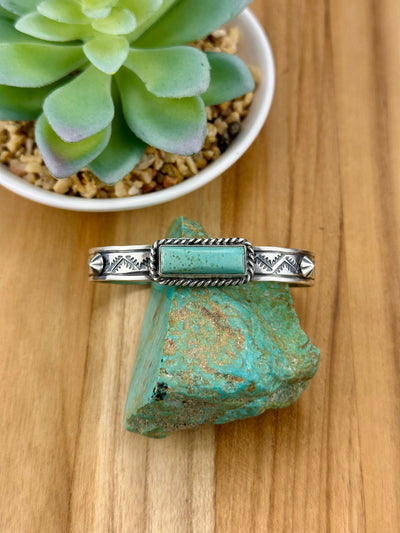 Sterling Silver Turquoise Cuffs & Bracelet | Turquoise Texas